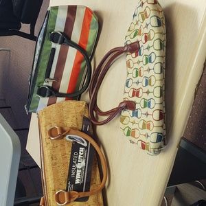 Insulated wine purse bundle